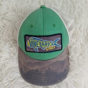 Men's Vineyard Vines Fish and Mountains Hat